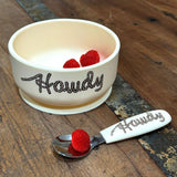 Howdy Suction Bowl & Spoon