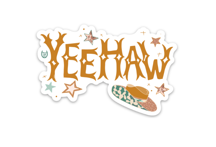 Yeehaw Sticker