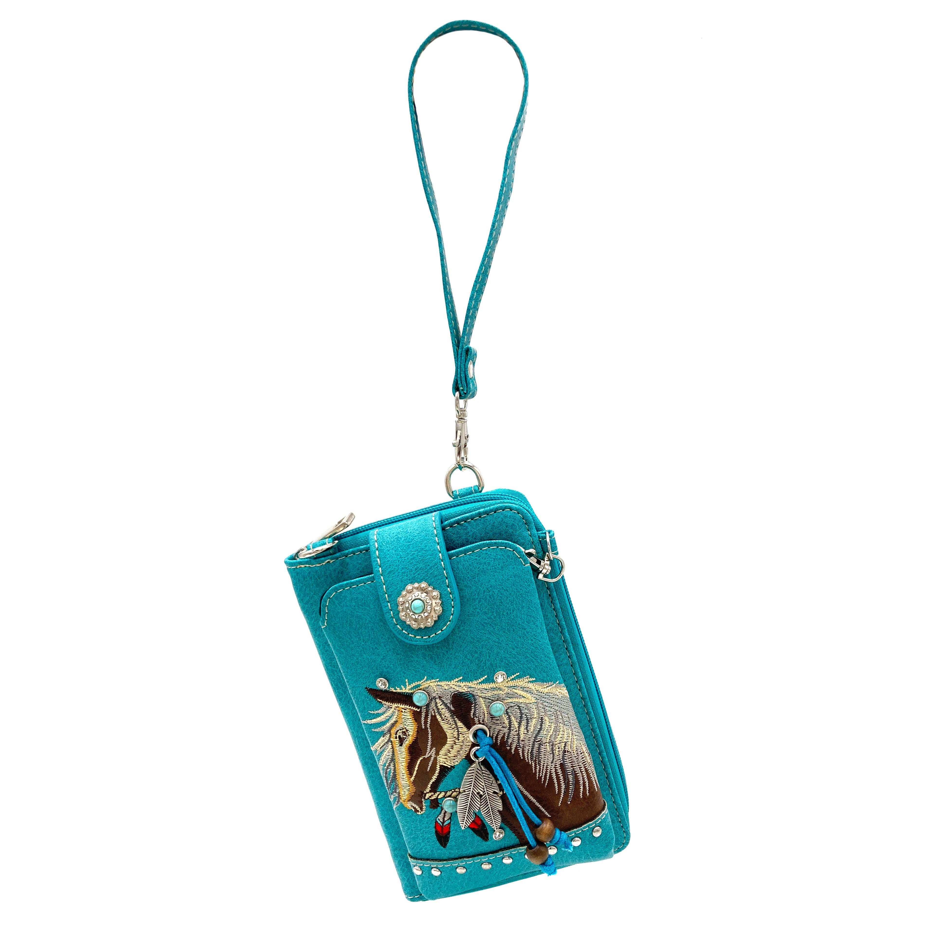 Horse Crossbody Wallet