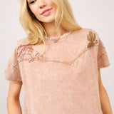 Western Yoke T-Shirt L