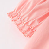 Pink Pony Embroidered Dress