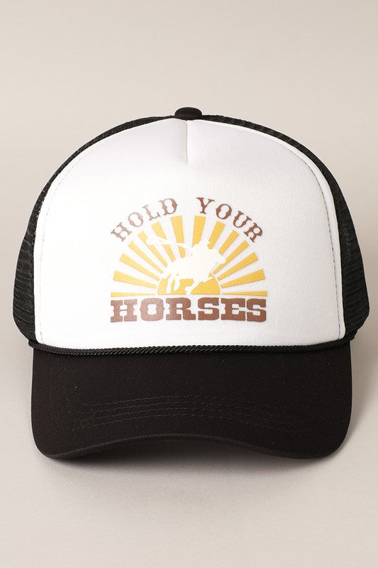 Hold Your Horses Hat (Black)