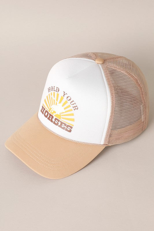 Hold Your Horses Hat (Tan)