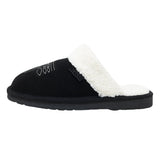 Western Boot Stitch Slippers (Black)