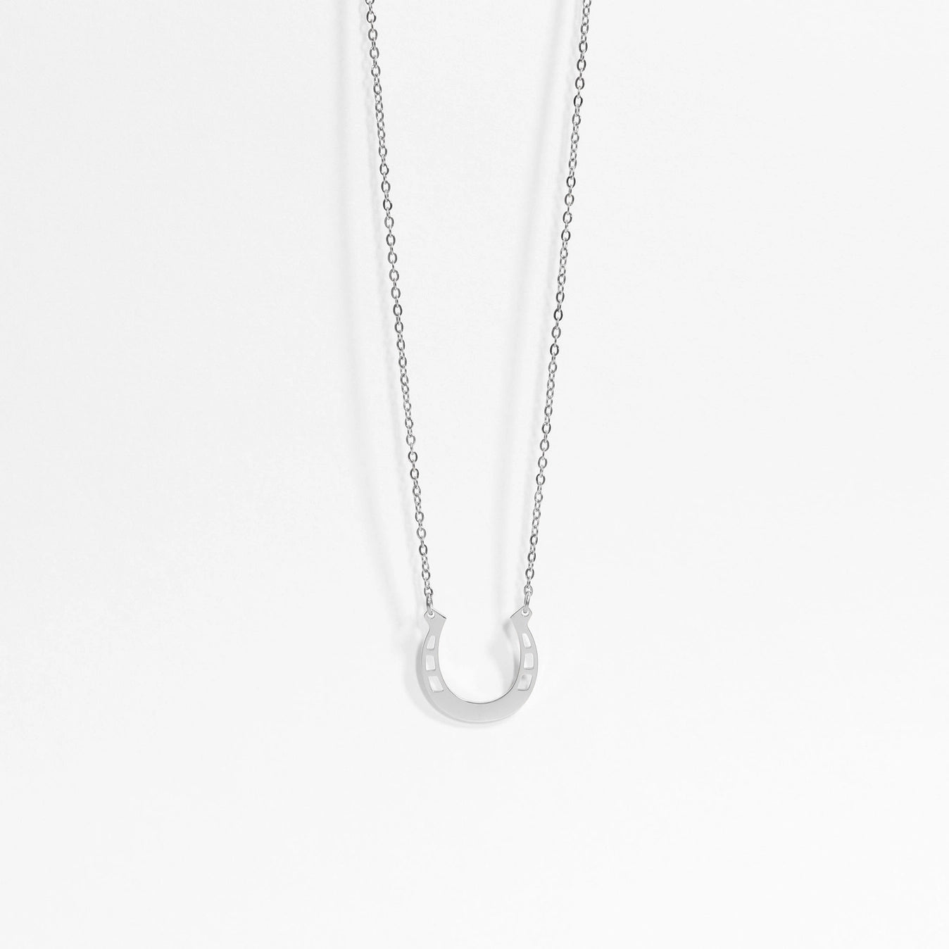 hope in a horseshoe necklace