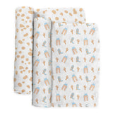 Howdy Blue Swaddle Blanket Set