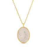 Horse Shell Pendant Necklace
