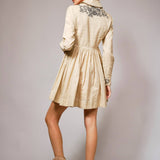 Linen Wildflower Trail Dress