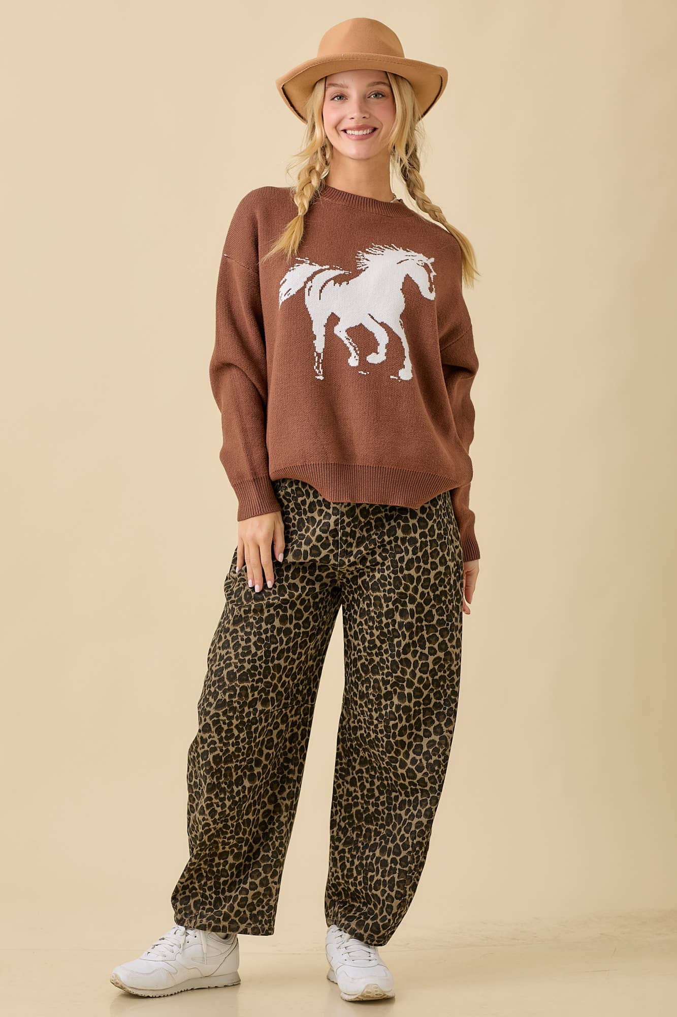 Mustang Spirit Knit Sweater