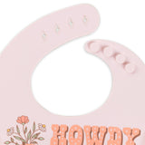 Bloomin' Boot Silicone Bib