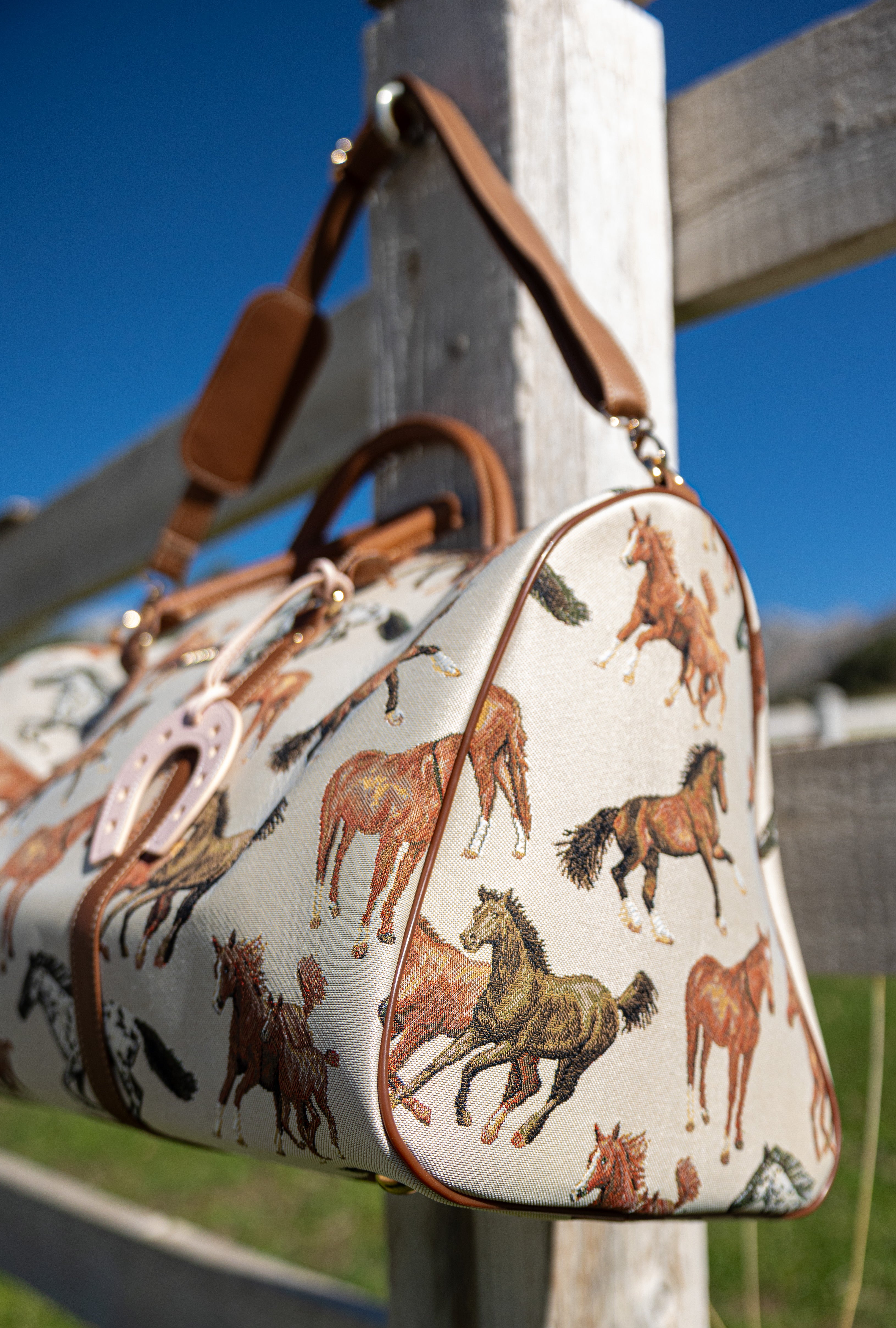 Horse Tapestry Bag