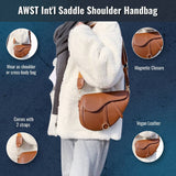 Saddle Shoulder Handbag