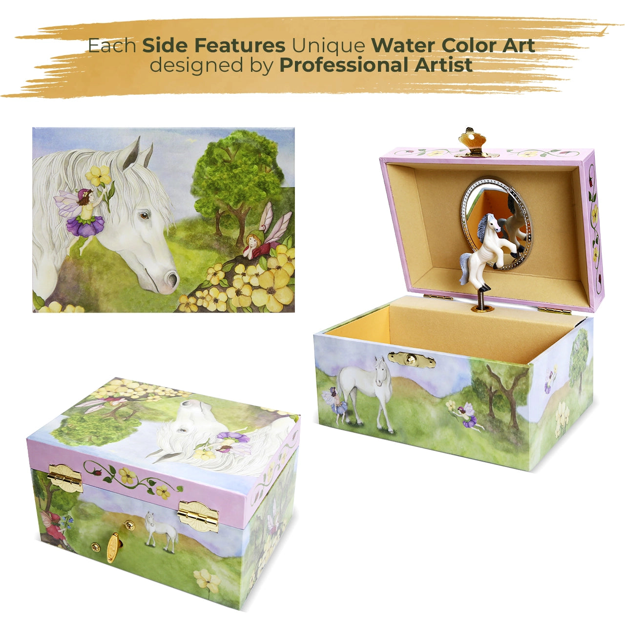White Horse Music Box