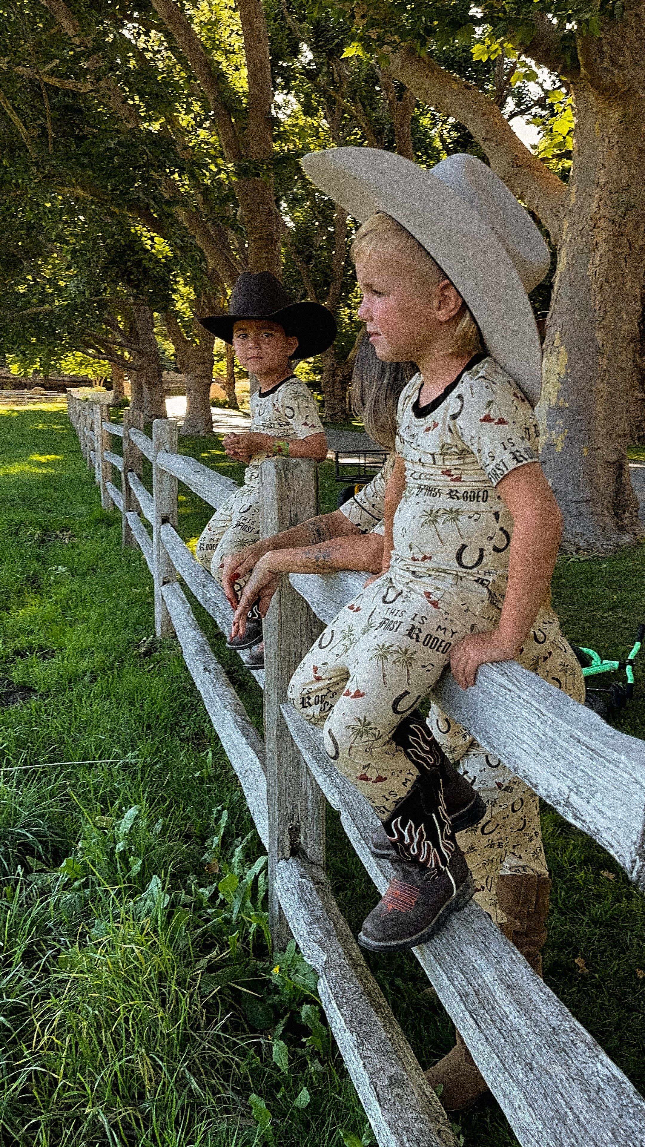 My First Rodeo Kid's Bamboo Set