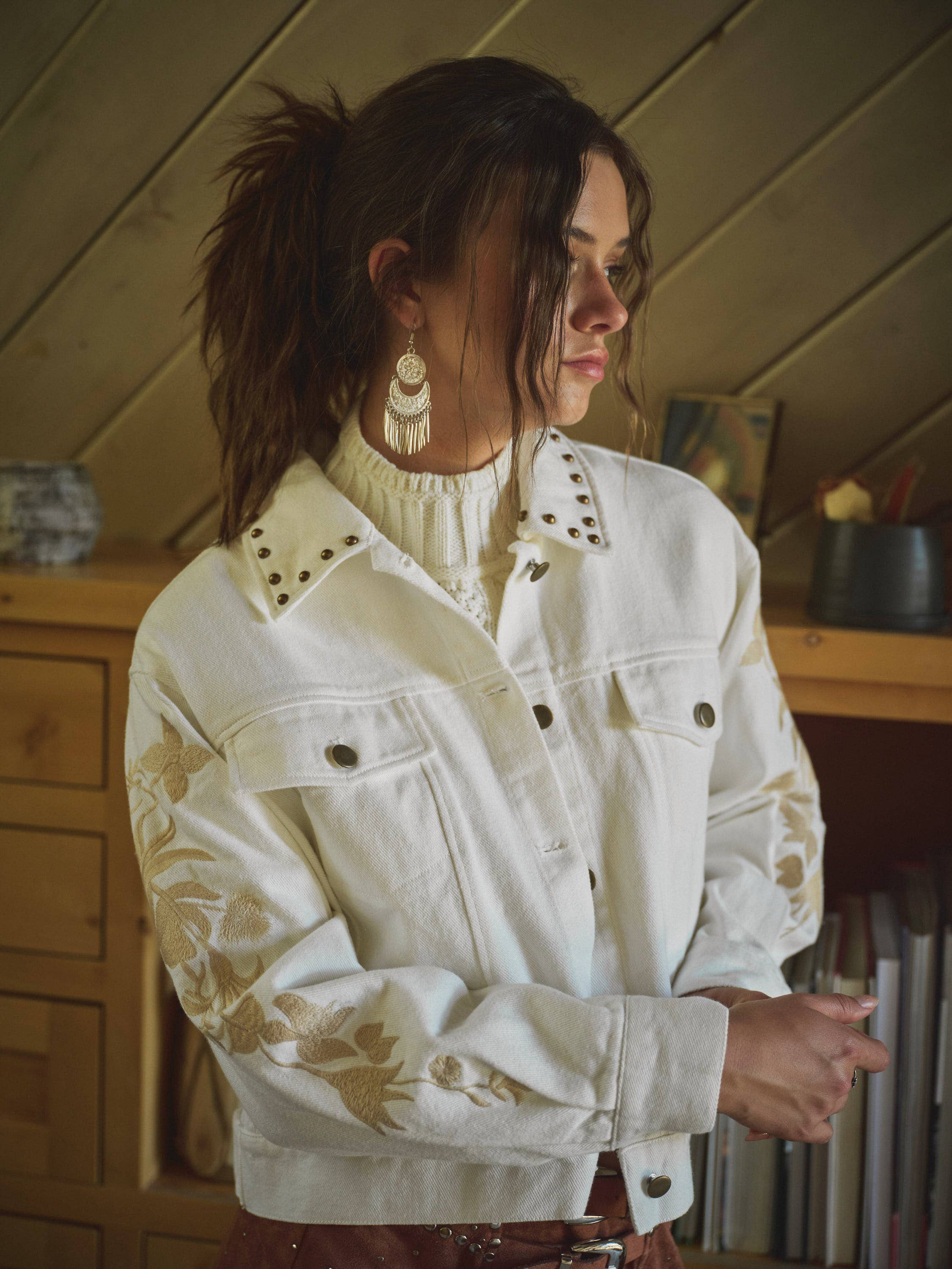 Yeehaw Howdy Trucker Jacket