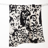 Wrangler Cowhide Stretchy Throw Blanket