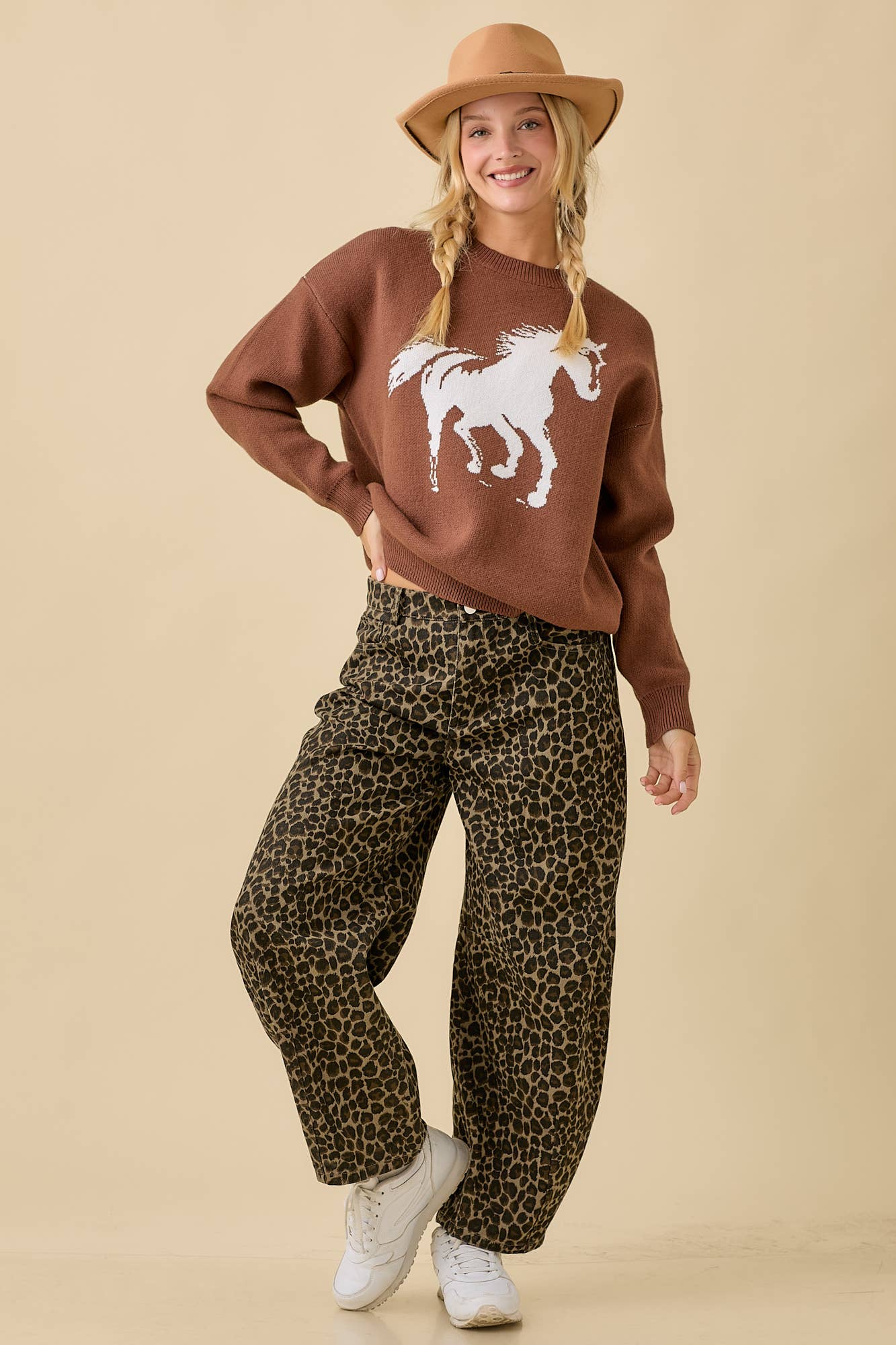 Mustang Spirit Knit Sweater