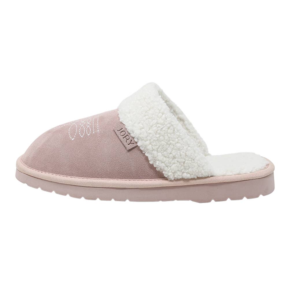 Western Boot Stitch Slippers (Blossom)