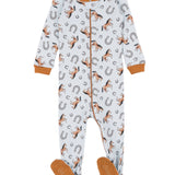 Blue Horse Footed Pajamas 18-24 month