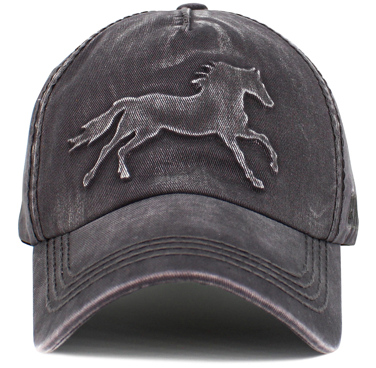 Vintage Gray Horse Hat