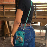 Horse Crossbody Wallet
