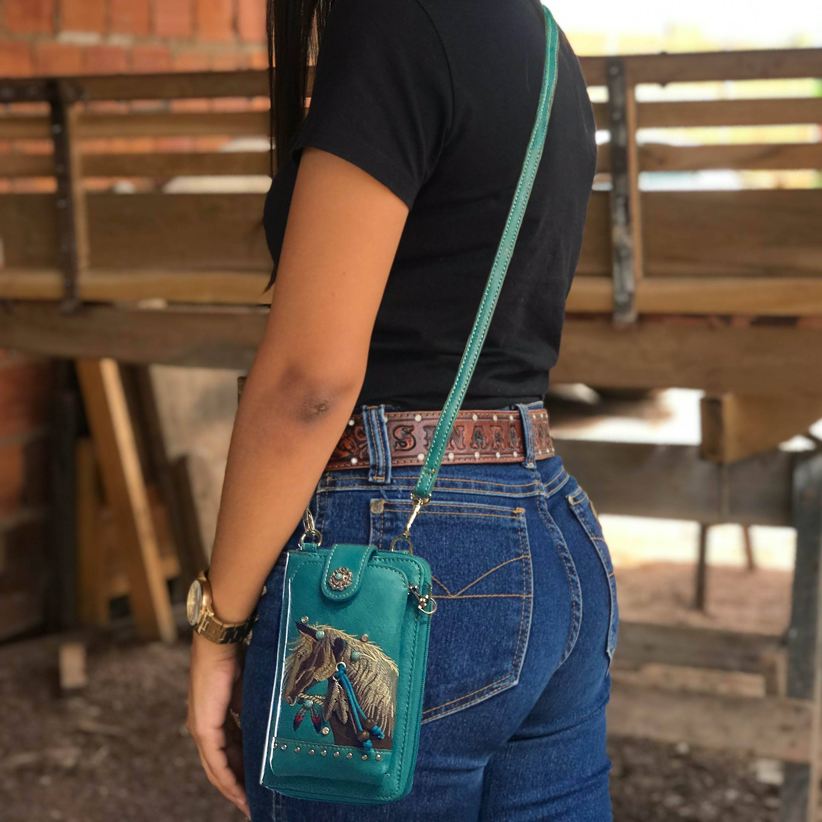 Horse Crossbody Wallet