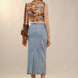 Allover Western Horse Vest
