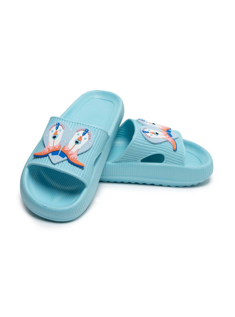 Quick Dry Cowgirl Pool Slides