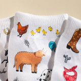 Cowboy Non-Slip Baby Socks
