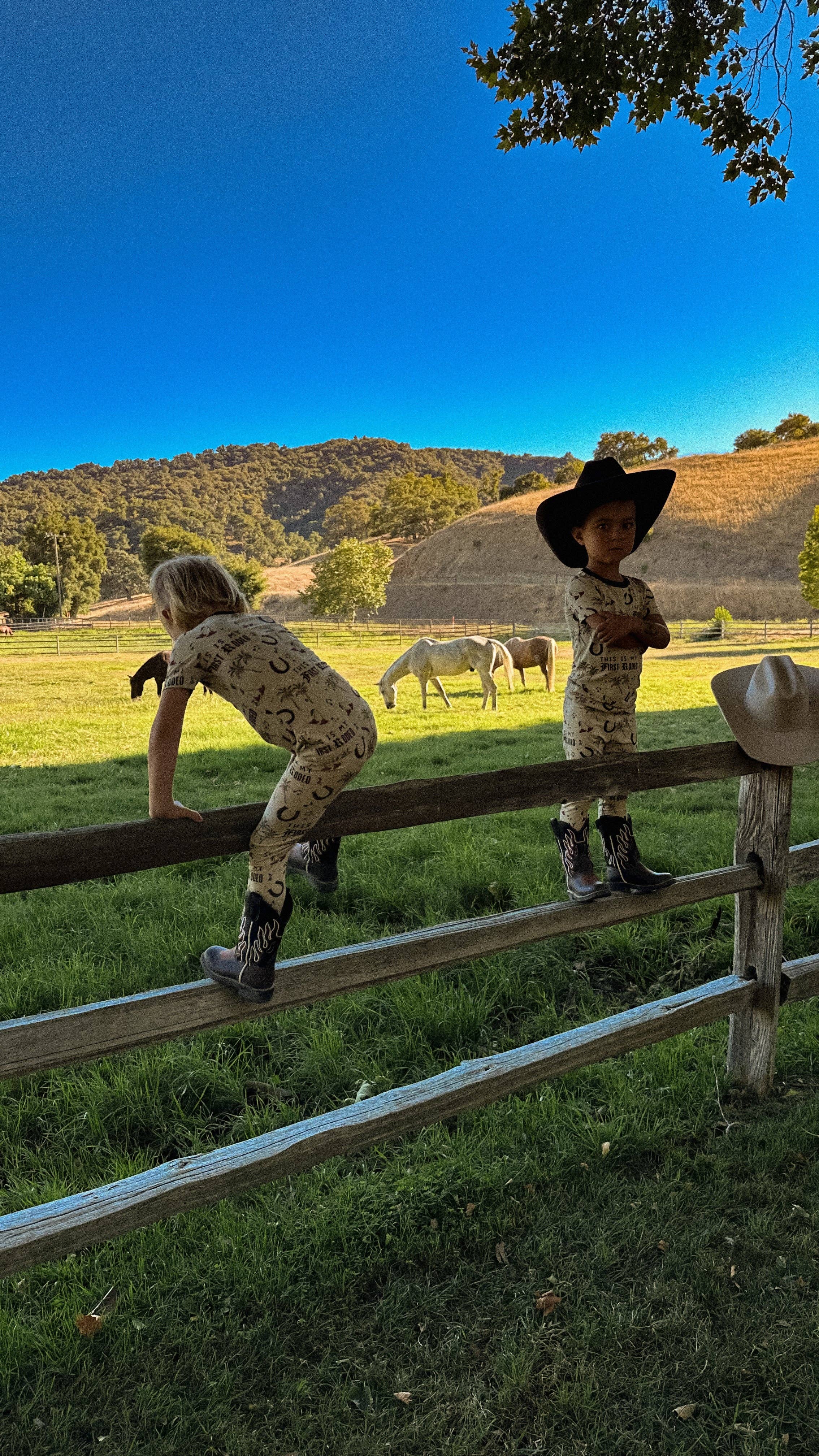 My First Rodeo Kid's Bamboo Set