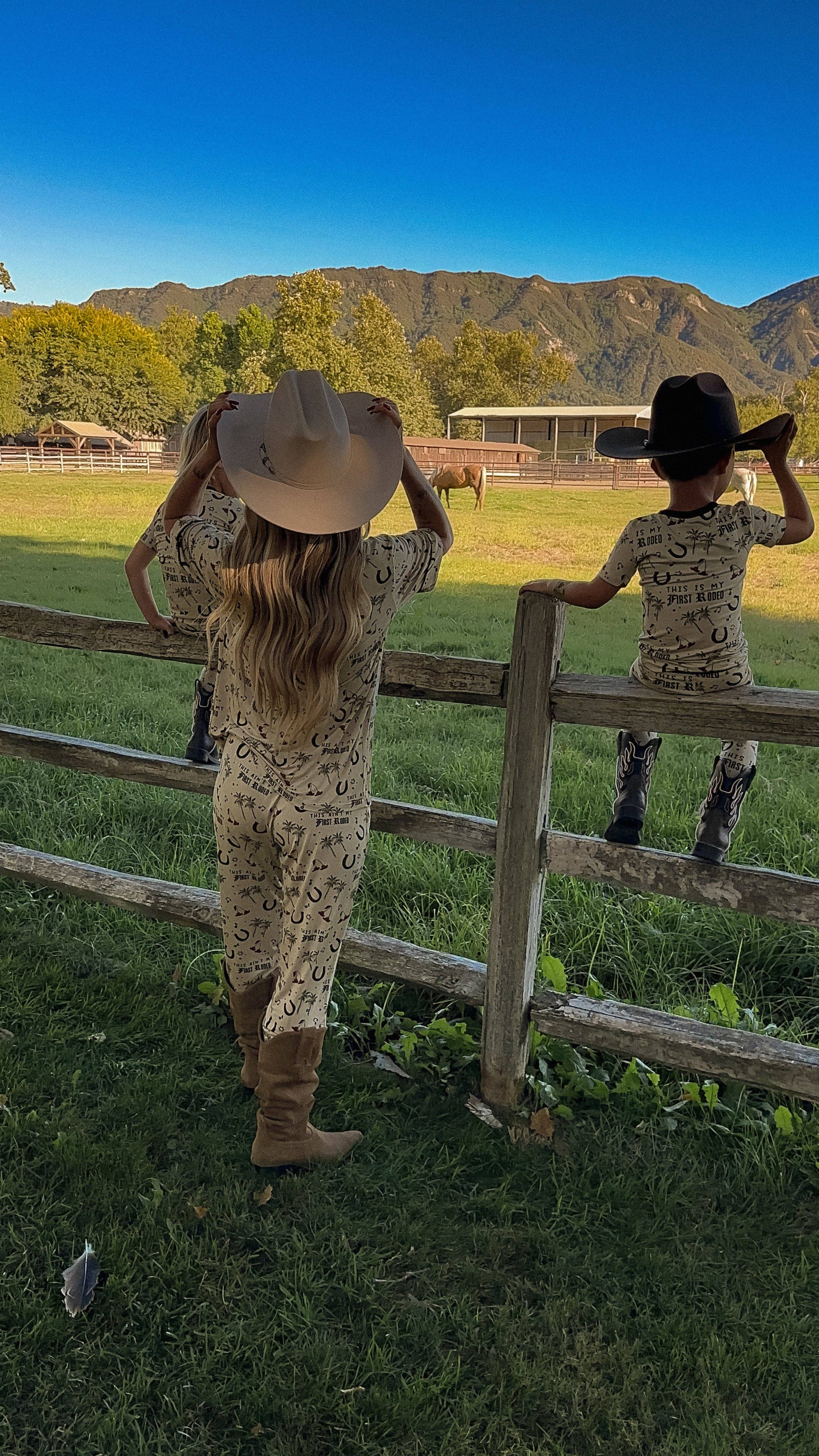My First Rodeo Kid's Bamboo Set