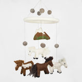 Handmade Horse Nursery Mobile
