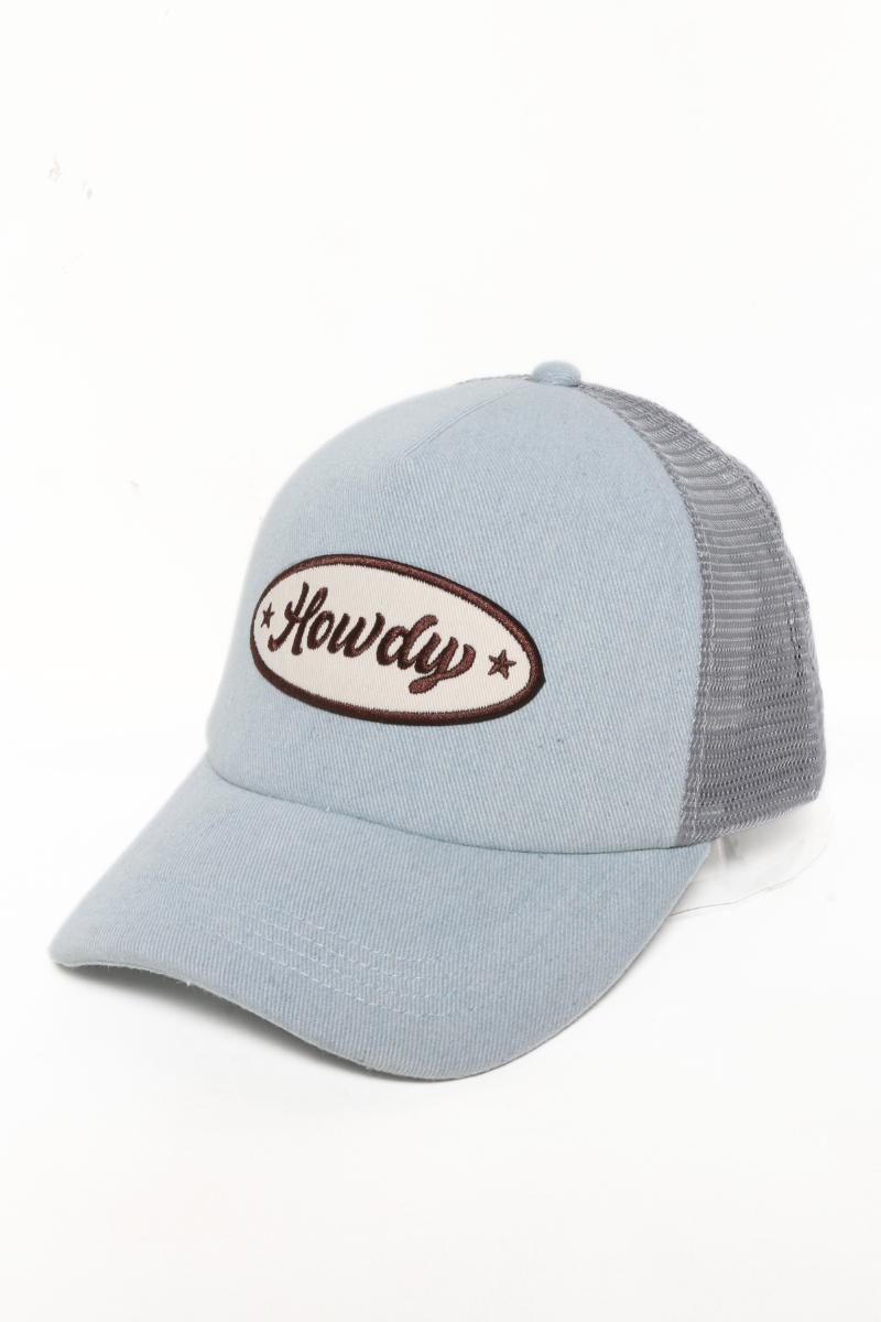 Howdy Patch Trucker Hat