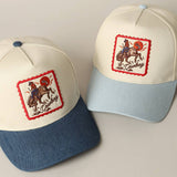 Cowboy Denim Trucker Hat