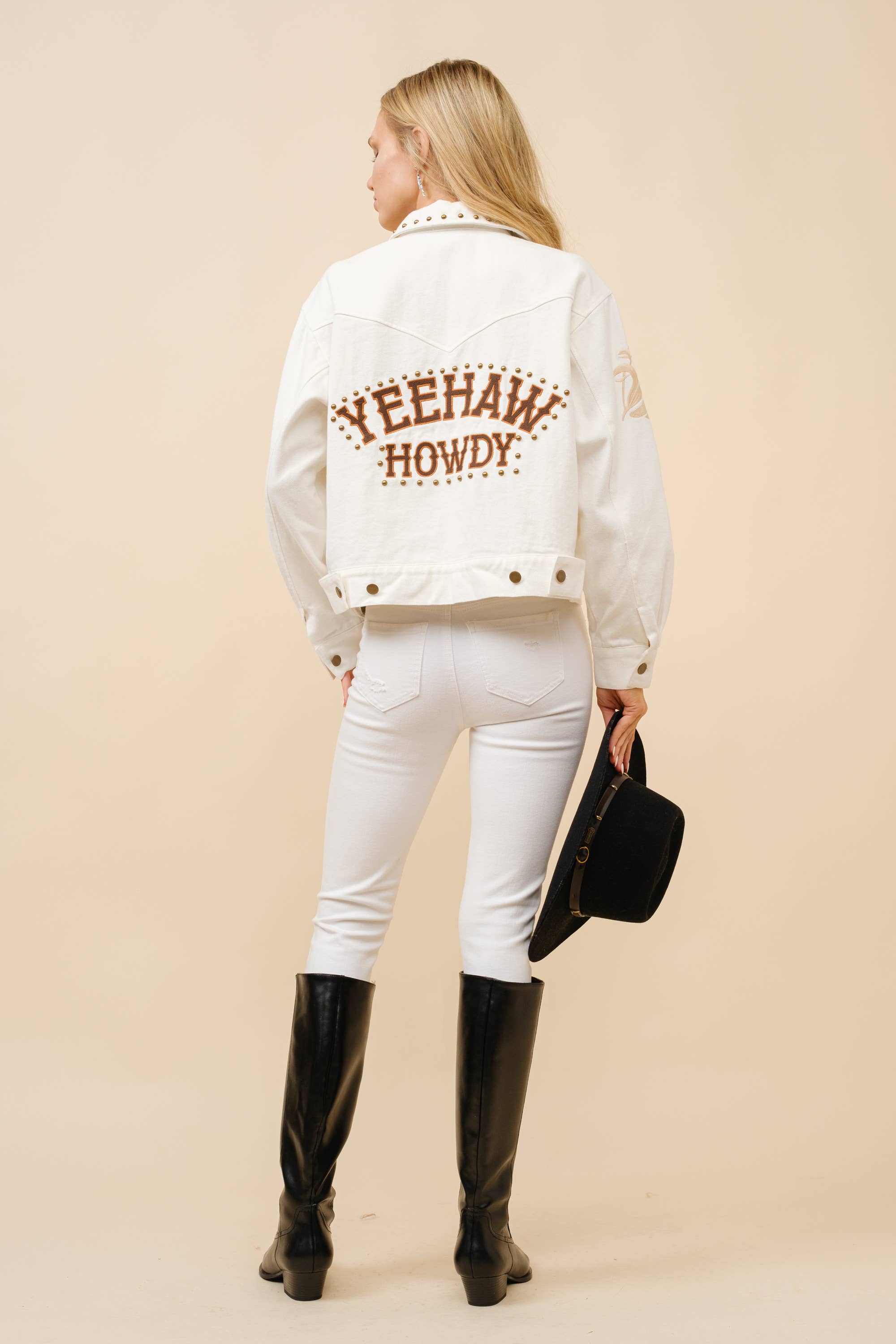 Yeehaw Howdy Trucker Jacket