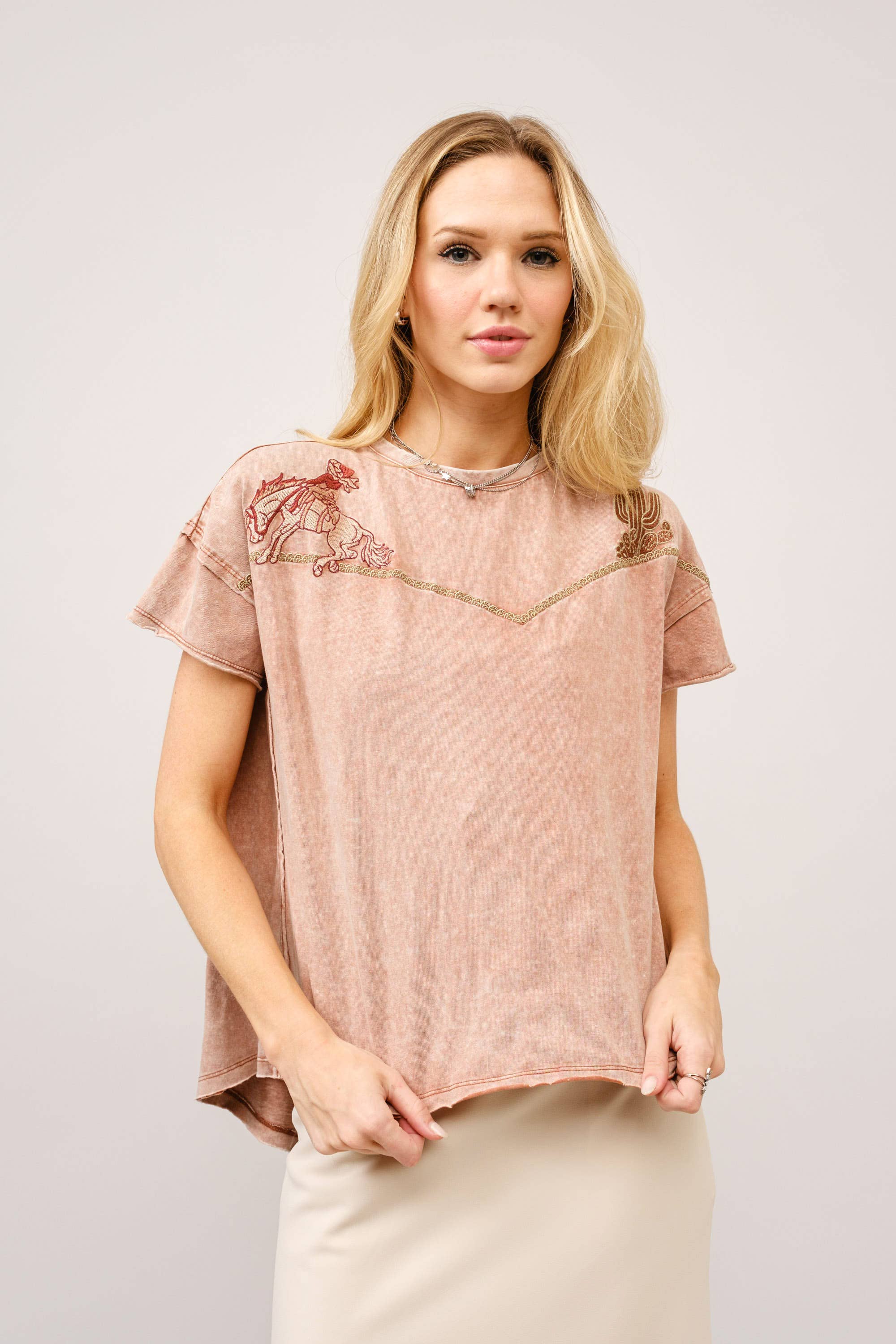 Western Yoke T-Shirt M