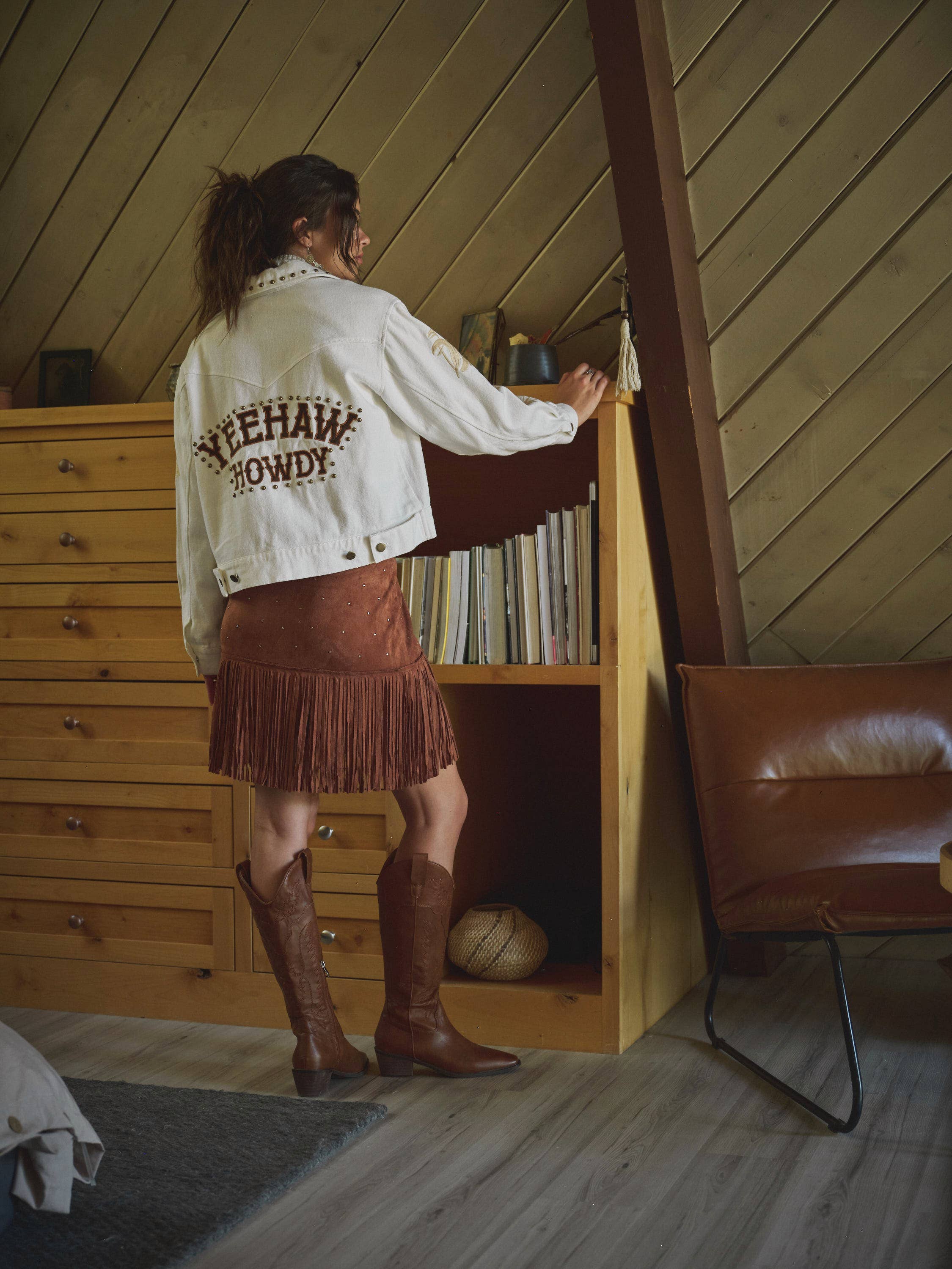 Yeehaw Howdy Trucker Jacket
