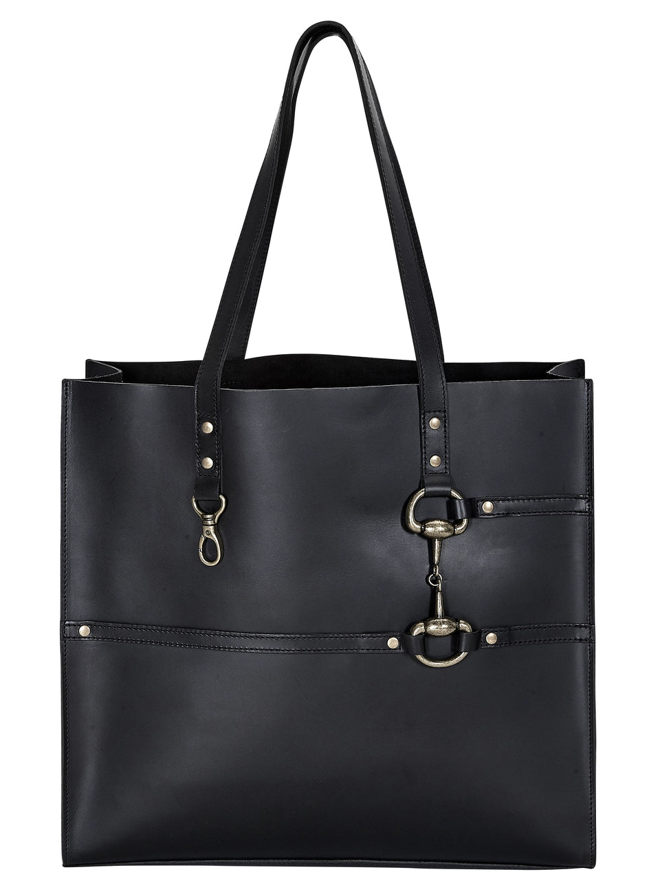 Nicole Snaffle Bit Tote Black