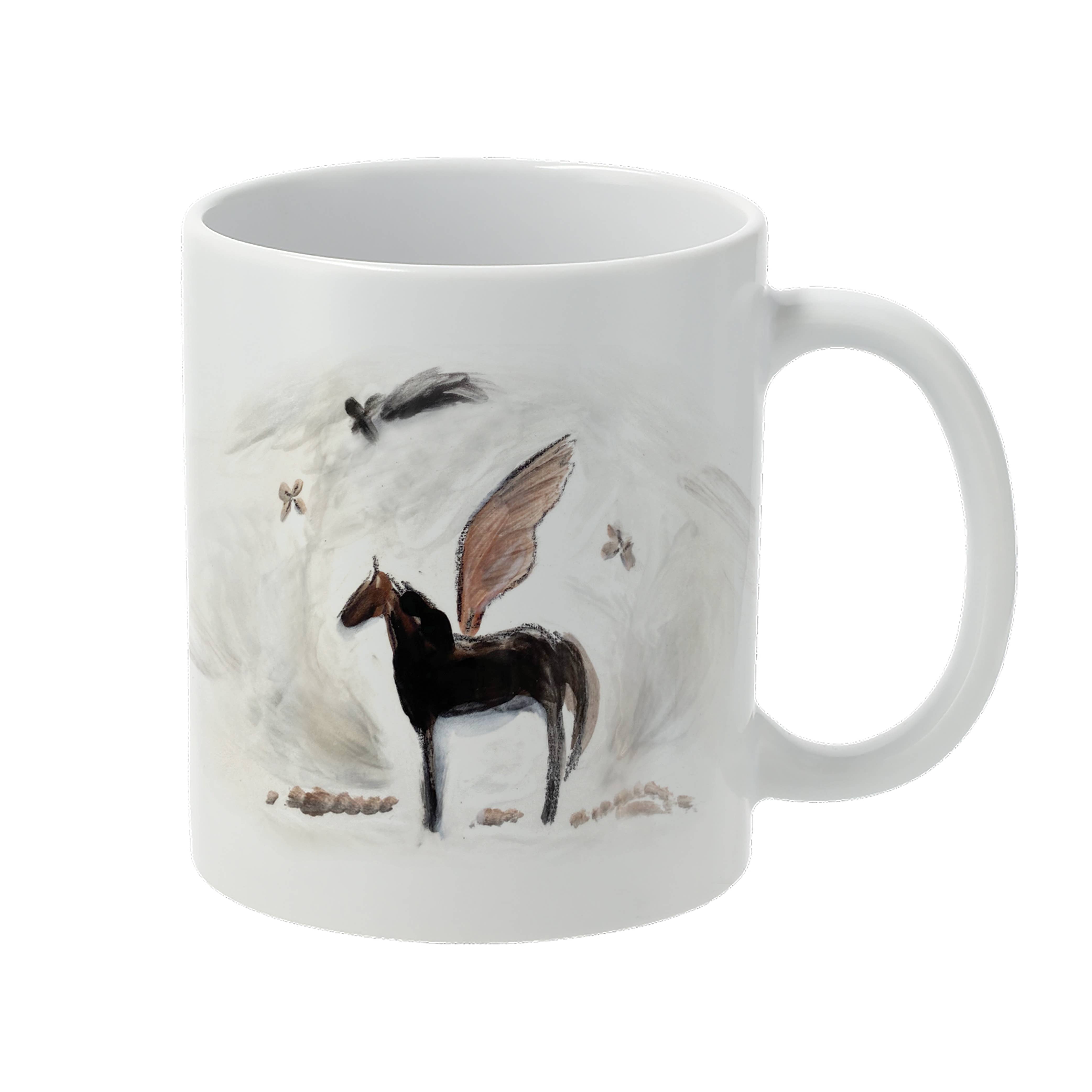 Guardian Angel Horse Mug