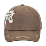 Lila Horse Cap