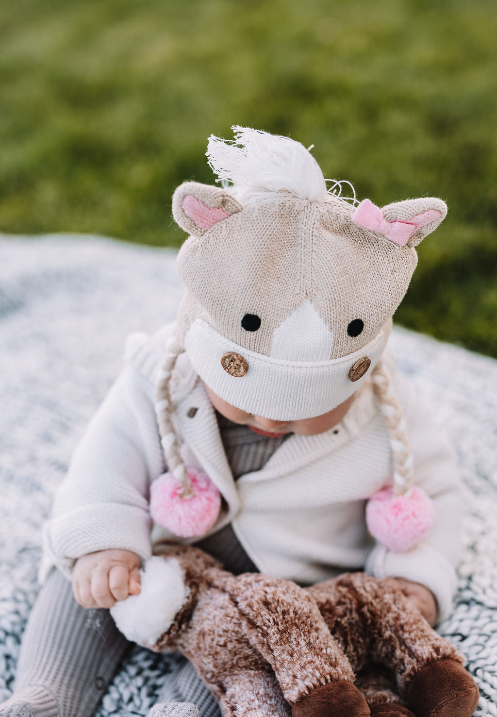 Pony Knit Hat