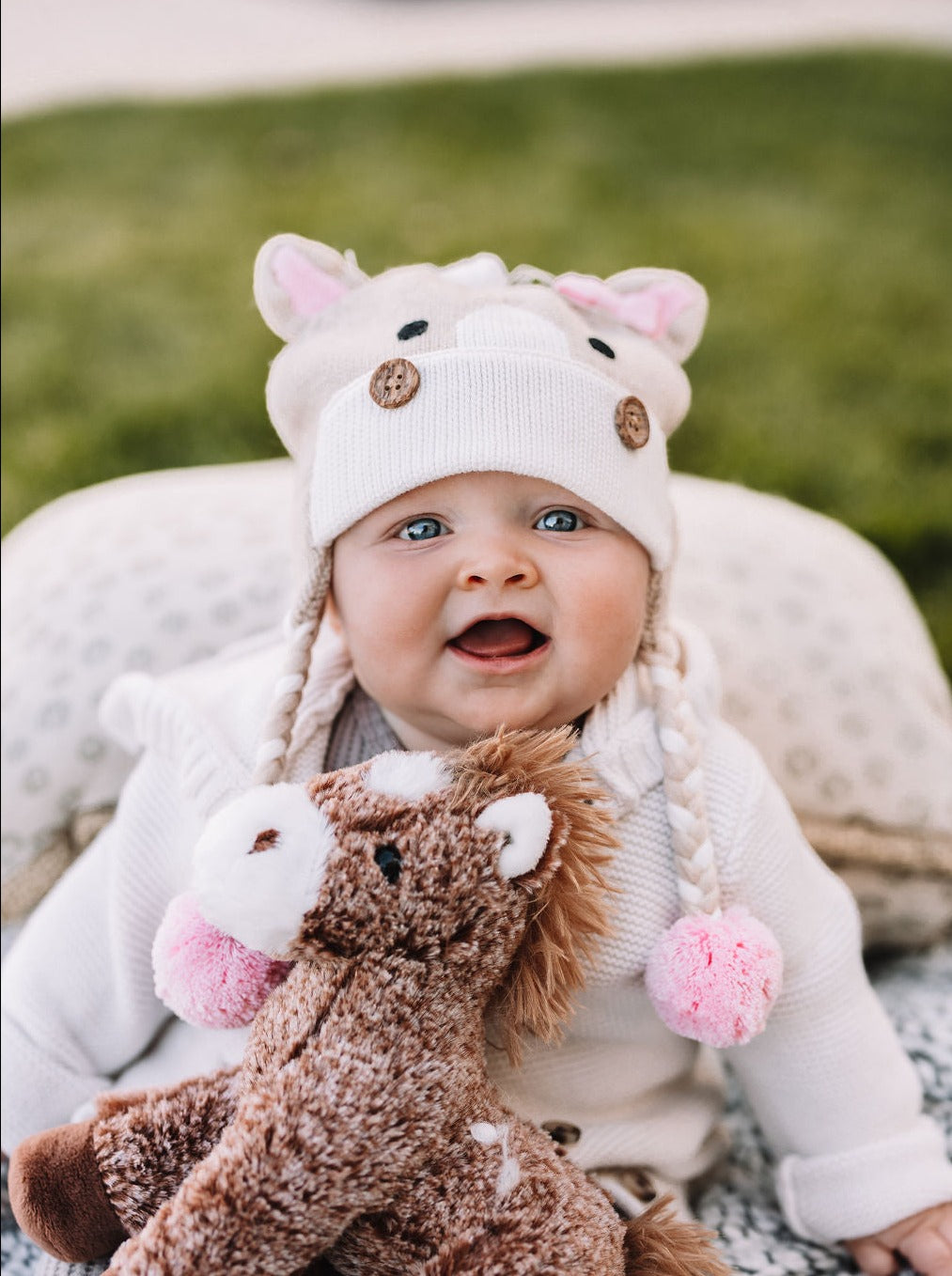 Pony Knit Hat