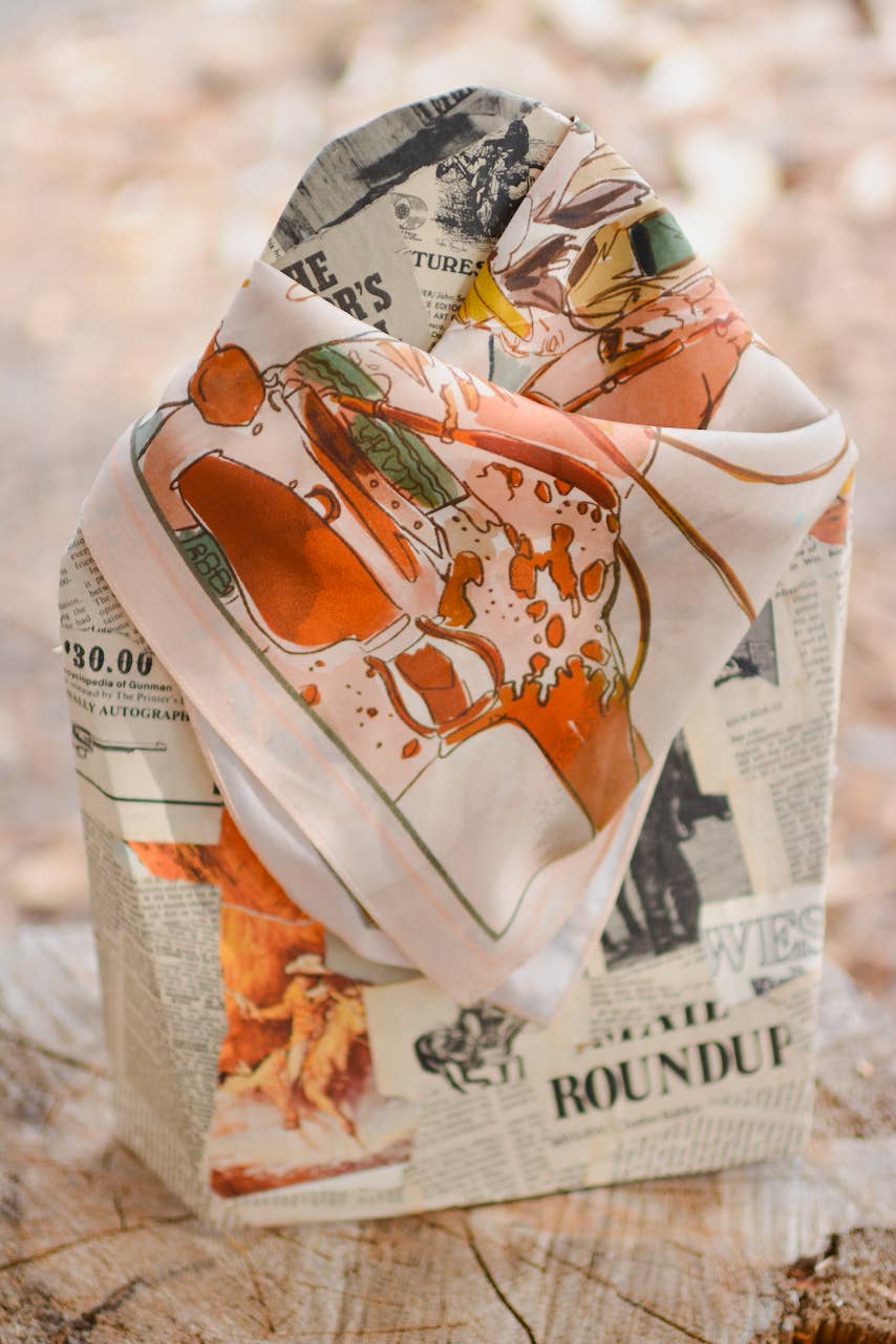 September Ride Silk Scarf