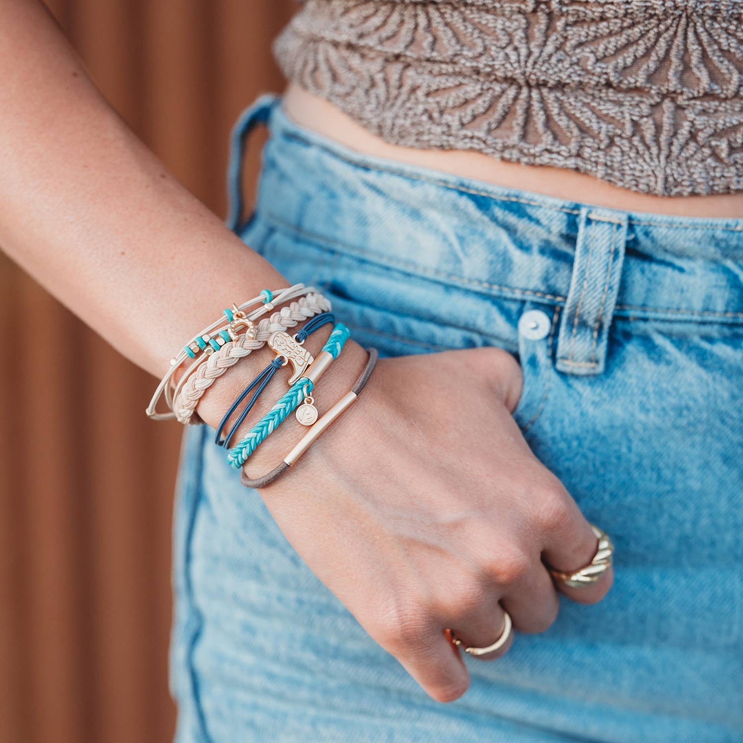 cowgirl hair tie bracelets