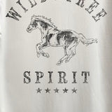Wild & Free Horse Tee (White)