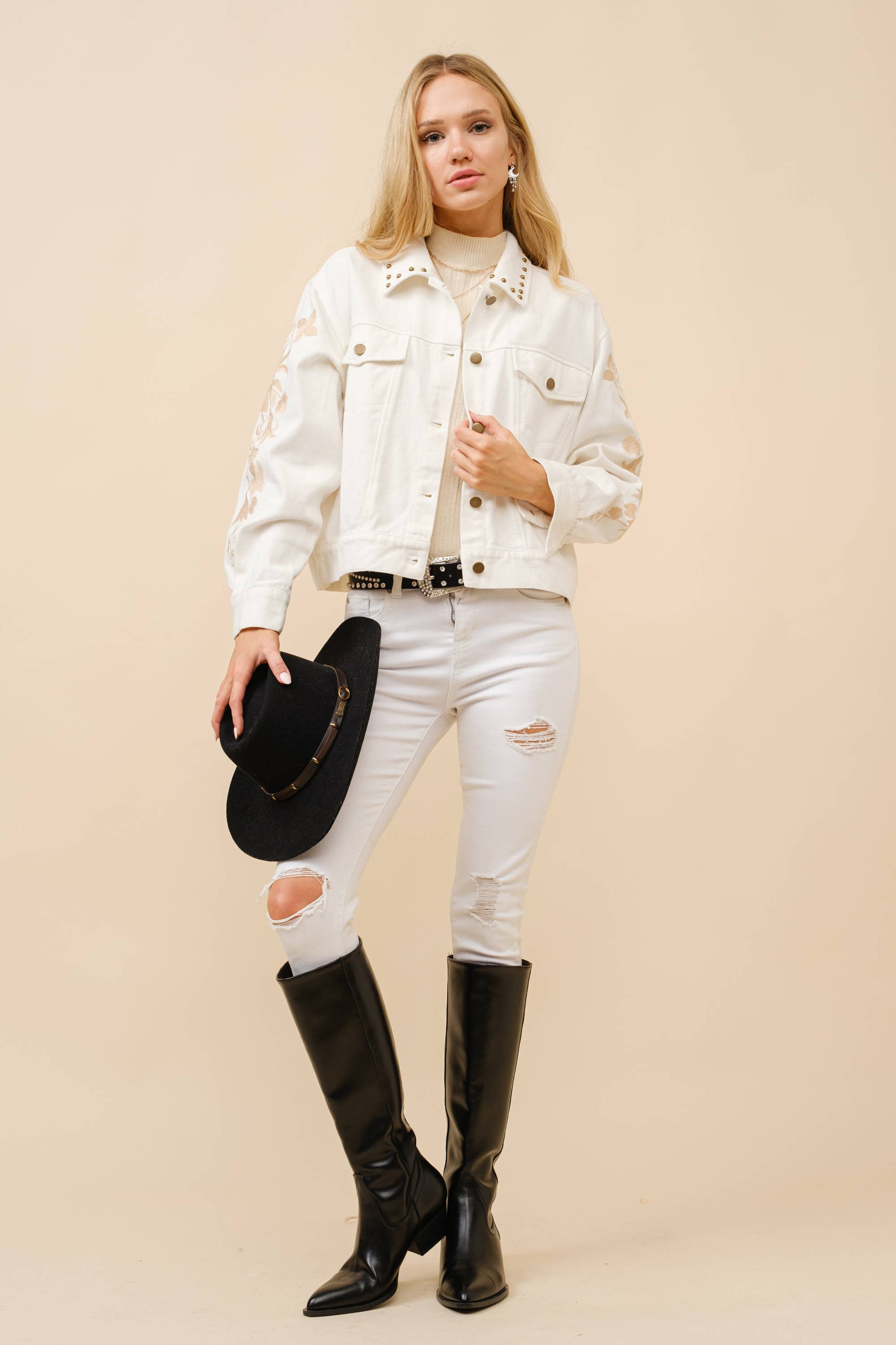 Yeehaw Howdy Trucker Jacket