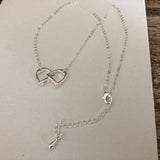 Petite English Stirrup Necklace