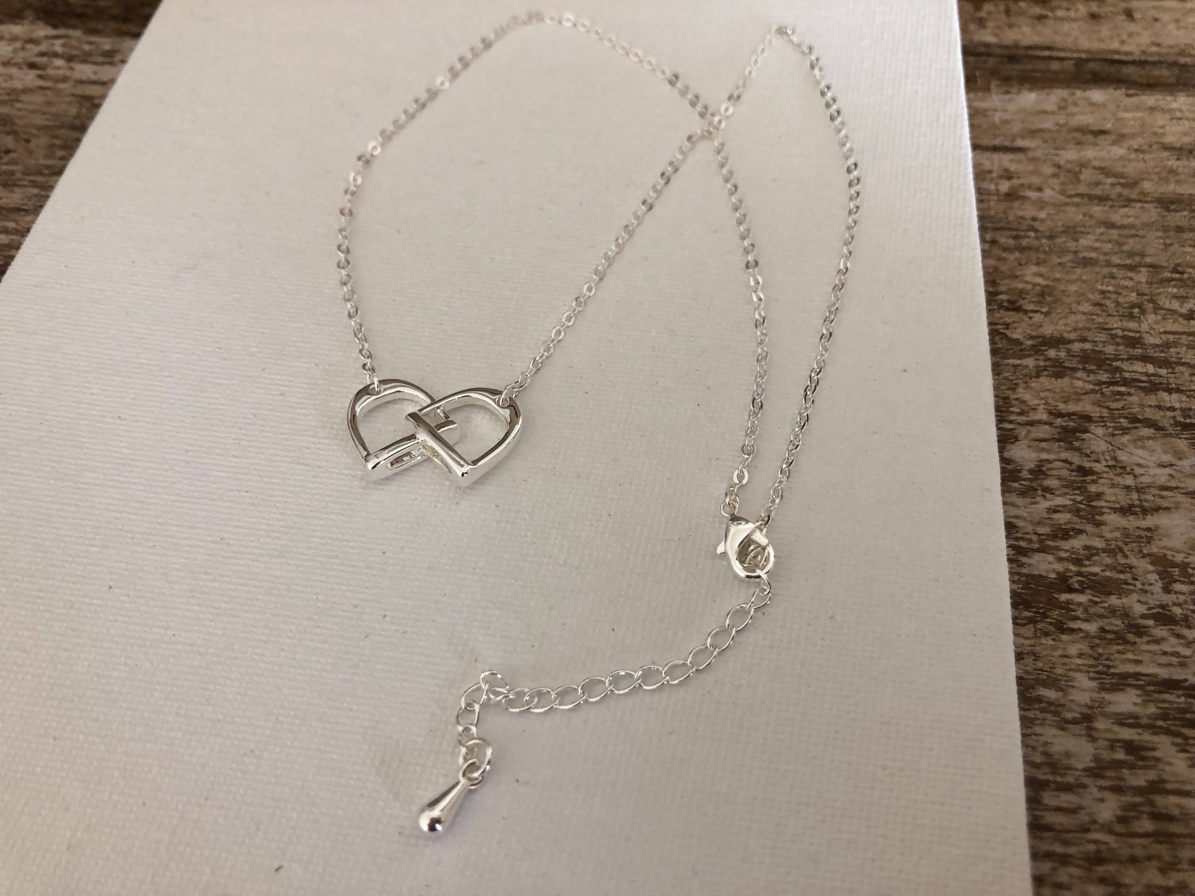 Petite English Stirrup Necklace