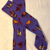Lila Pony Socks (Kids) Blue Purple
