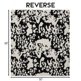 Wrangler Cowhide Stretchy Throw Blanket